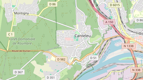 Carte de localisation de l'évènement