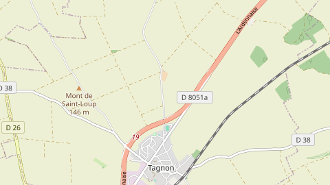 Carte de localisation de l'évènement