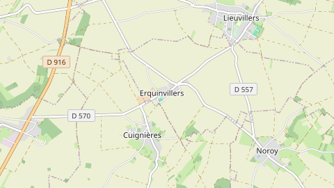 Carte de localisation de l'évènement