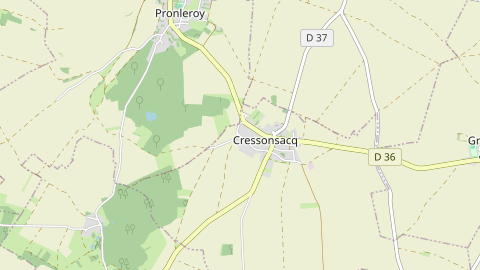 Carte de localisation de l'évènement