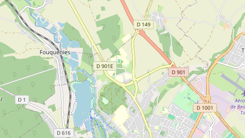 Carte de localisation de l'évènement