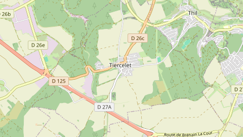 Carte de localisation de l'évènement