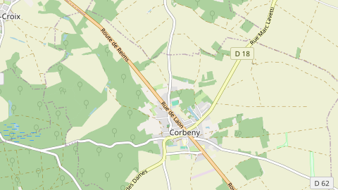 Carte de localisation de l'évènement