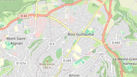 Carte de localisation de l'évènement