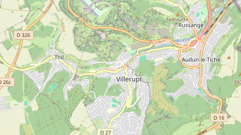Carte de localisation de l'évènement