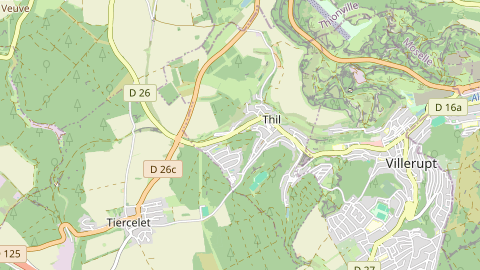 Carte de localisation de l'évènement