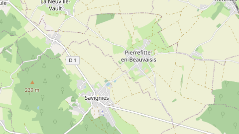 Carte de localisation de l'évènement