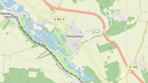 Carte de localisation de l'évènement