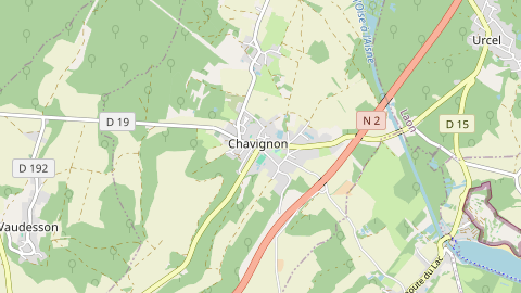 Carte de localisation de l'évènement