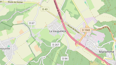 Carte de localisation de l'évènement