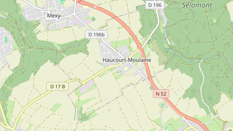 Carte de localisation de l'évènement