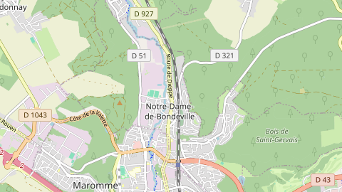 Carte de localisation de l'évènement