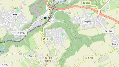 Carte de localisation de l'évènement