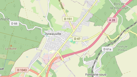 Carte de localisation de l'évènement