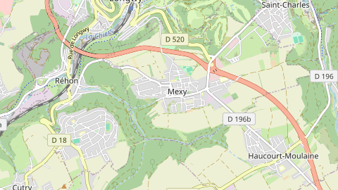 Carte de localisation de l'évènement