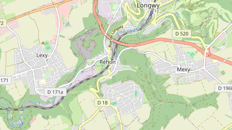 Carte de localisation de l'évènement