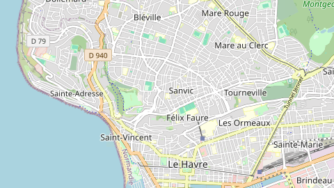 Carte de localisation de l'évènement