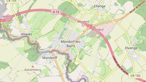 Carte de localisation de l'évènement