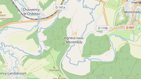 Carte de localisation de l'évènement