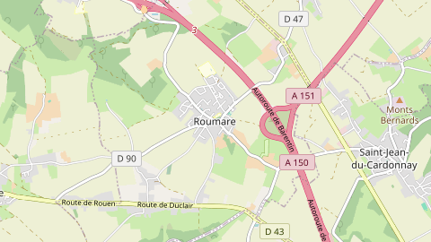 Carte de localisation de l'évènement