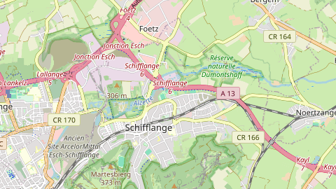 Carte de localisation de l'évènement