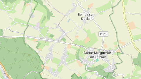 Carte de localisation de l'évènement