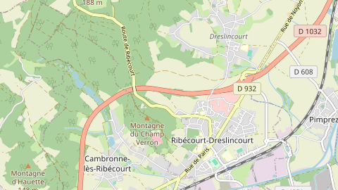 Carte de localisation de l'évènement