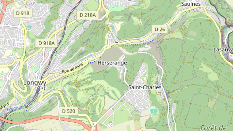 Carte de localisation de l'évènement