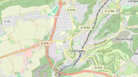 Carte de localisation de l'évènement