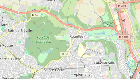 Carte de localisation de l'évènement