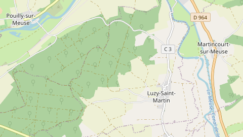 Carte de localisation de l'évènement