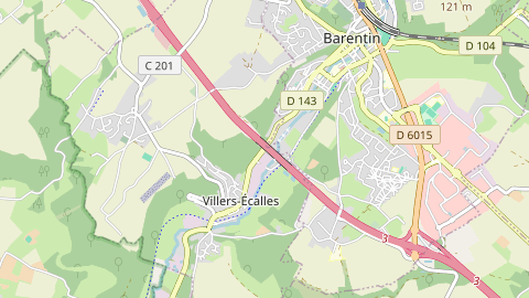 Carte de localisation de l'évènement