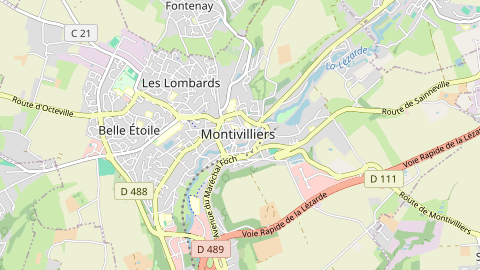 Carte de localisation de l'évènement