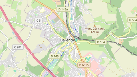 Carte de localisation de l'évènement