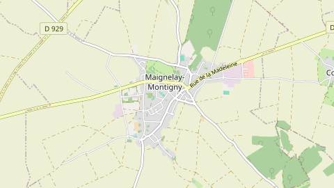 Carte de localisation de l'évènement