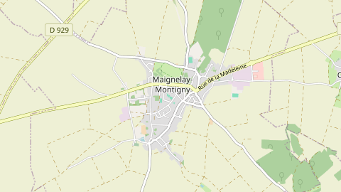 Carte de localisation de l'évènement
