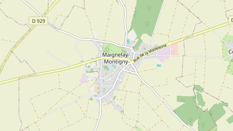 Carte de localisation de l'évènement