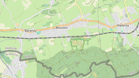 Carte de localisation de l'évènement