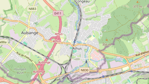 Carte de localisation de l'évènement