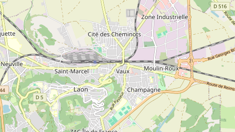 Carte de localisation de l'évènement