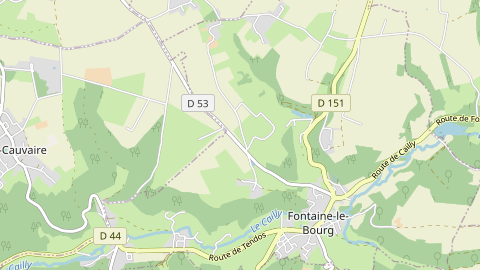 Carte de localisation de l'évènement