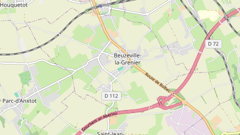 Carte de localisation de l'évènement