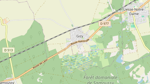 Carte de localisation de l'évènement