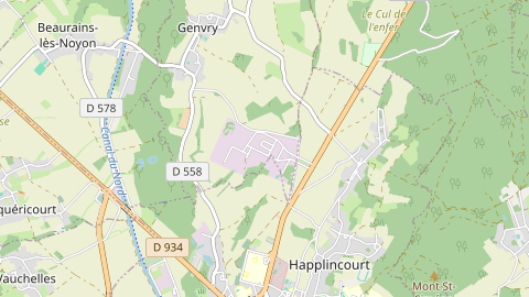 Carte de localisation de l'évènement