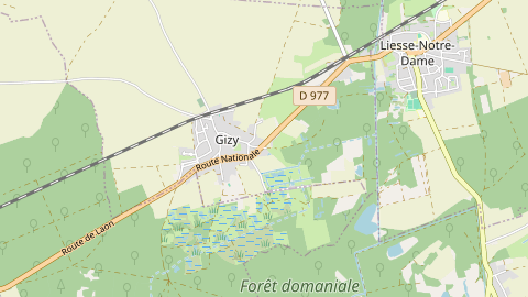 Carte de localisation de l'évènement