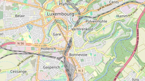 Carte de localisation de l'évènement