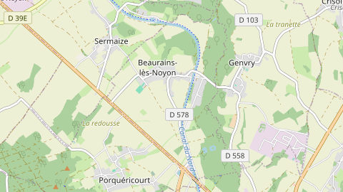 Carte de localisation de l'évènement