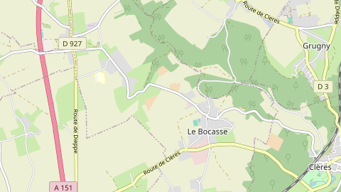 Carte de localisation de l'évènement