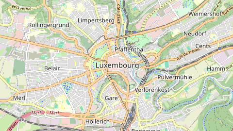 Carte de localisation de l'évènement