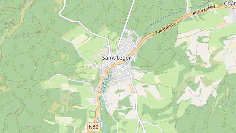 Carte de localisation de l'évènement